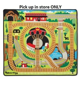 Round the Rails Train Rug