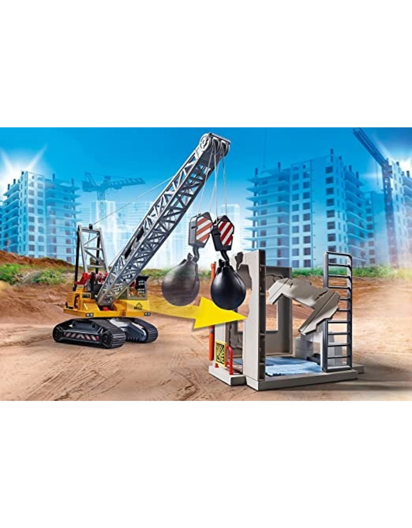 Cable Excavator with Building Section 70442