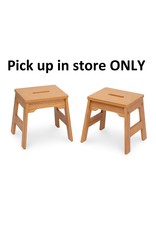 Wooden Stool (one stool): natural