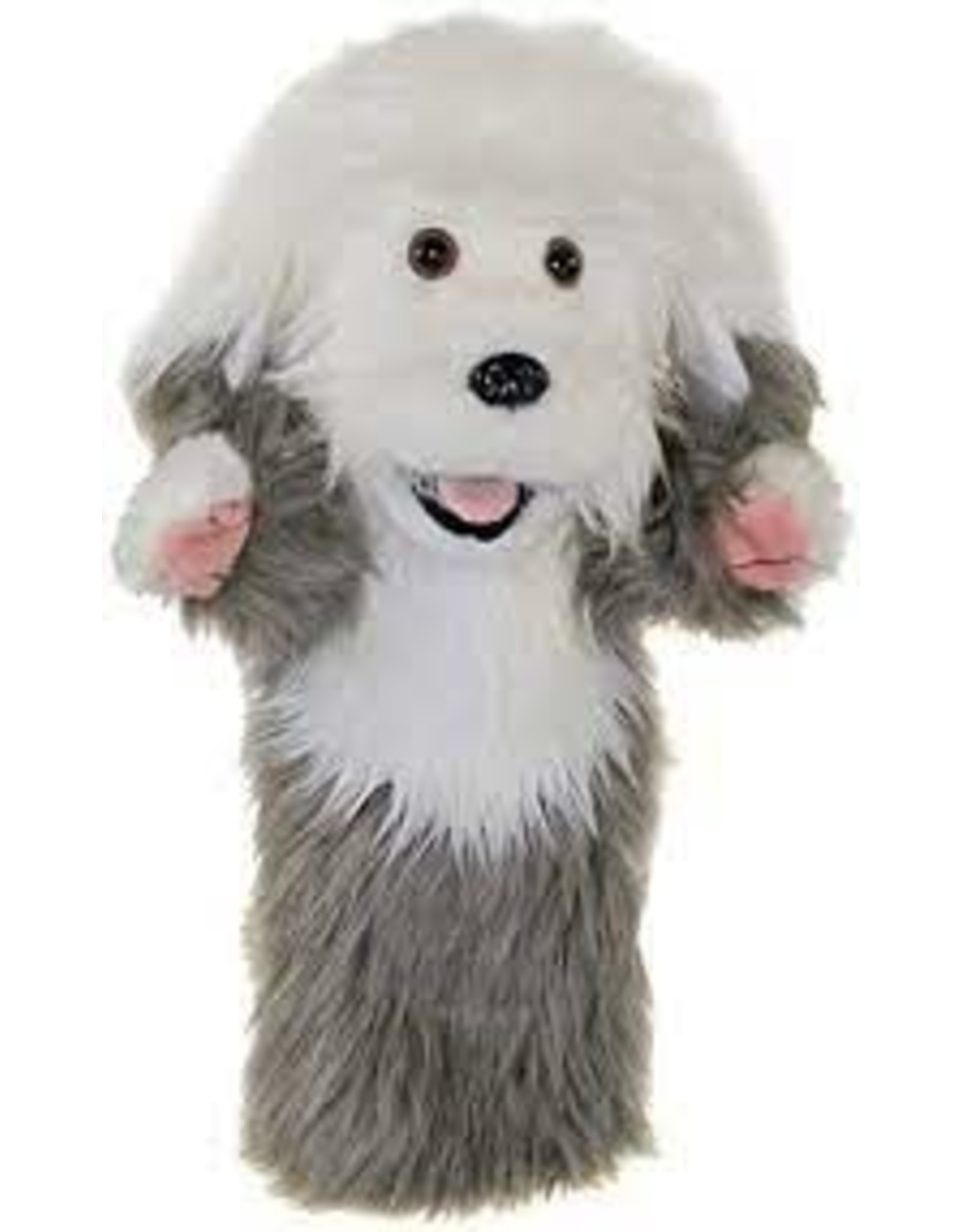 16" Long-Sleeved Glove Puppets: Old English Sheepdog