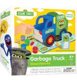Sesame Street Garbage Truck Paint Kit