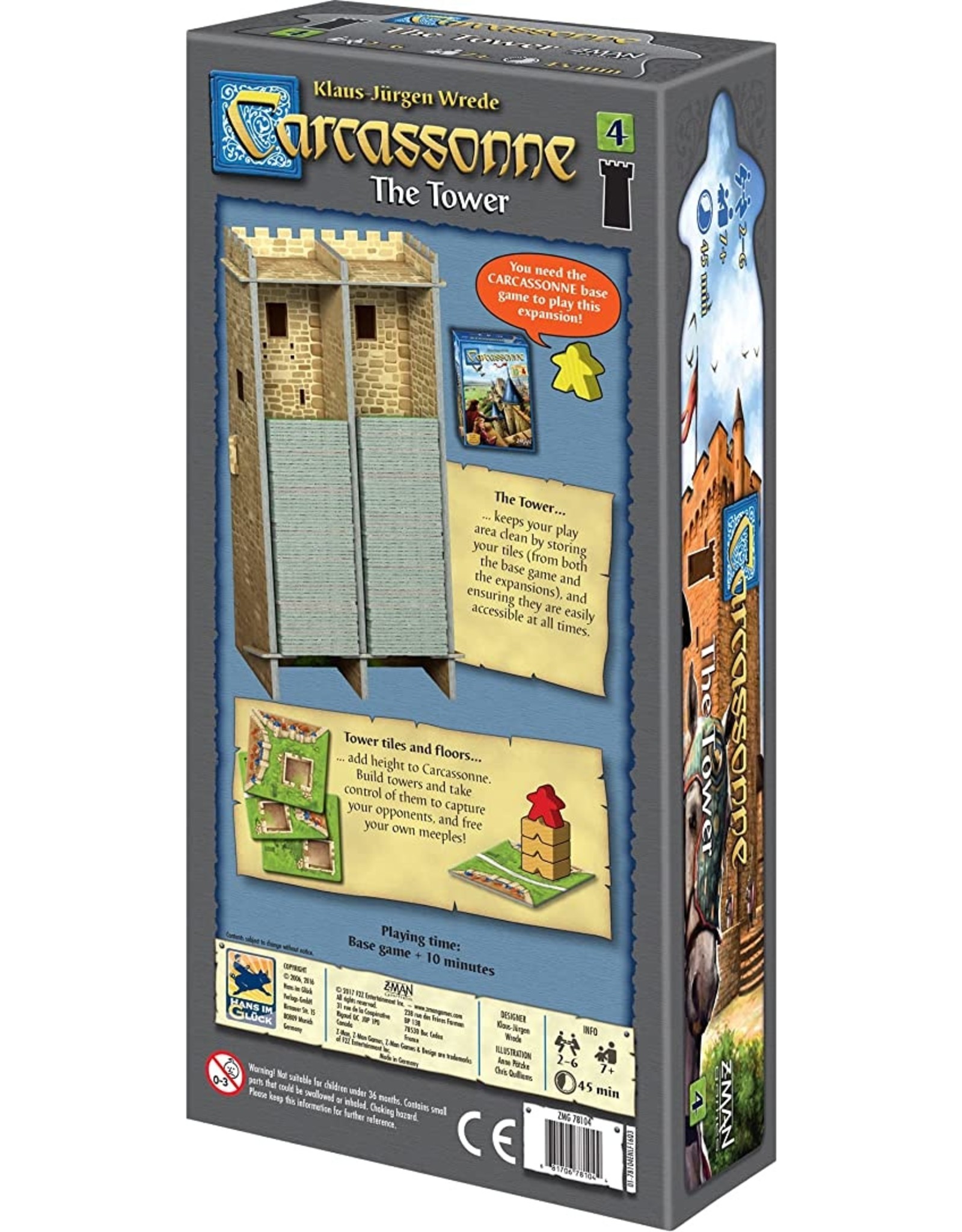 Carcassone Expansion The Tower