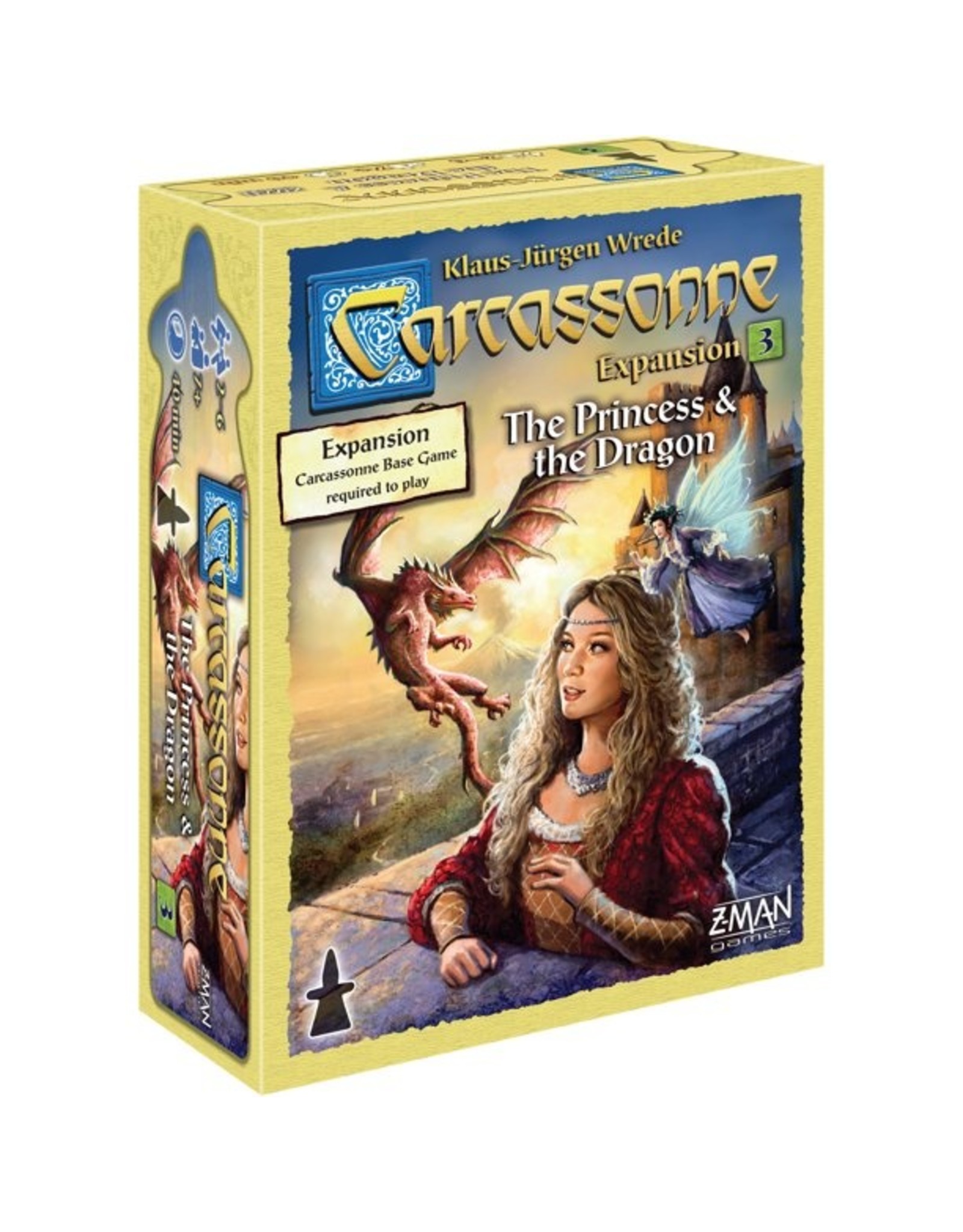 Carcassonne Expansion 3 The Princess and the Dragon