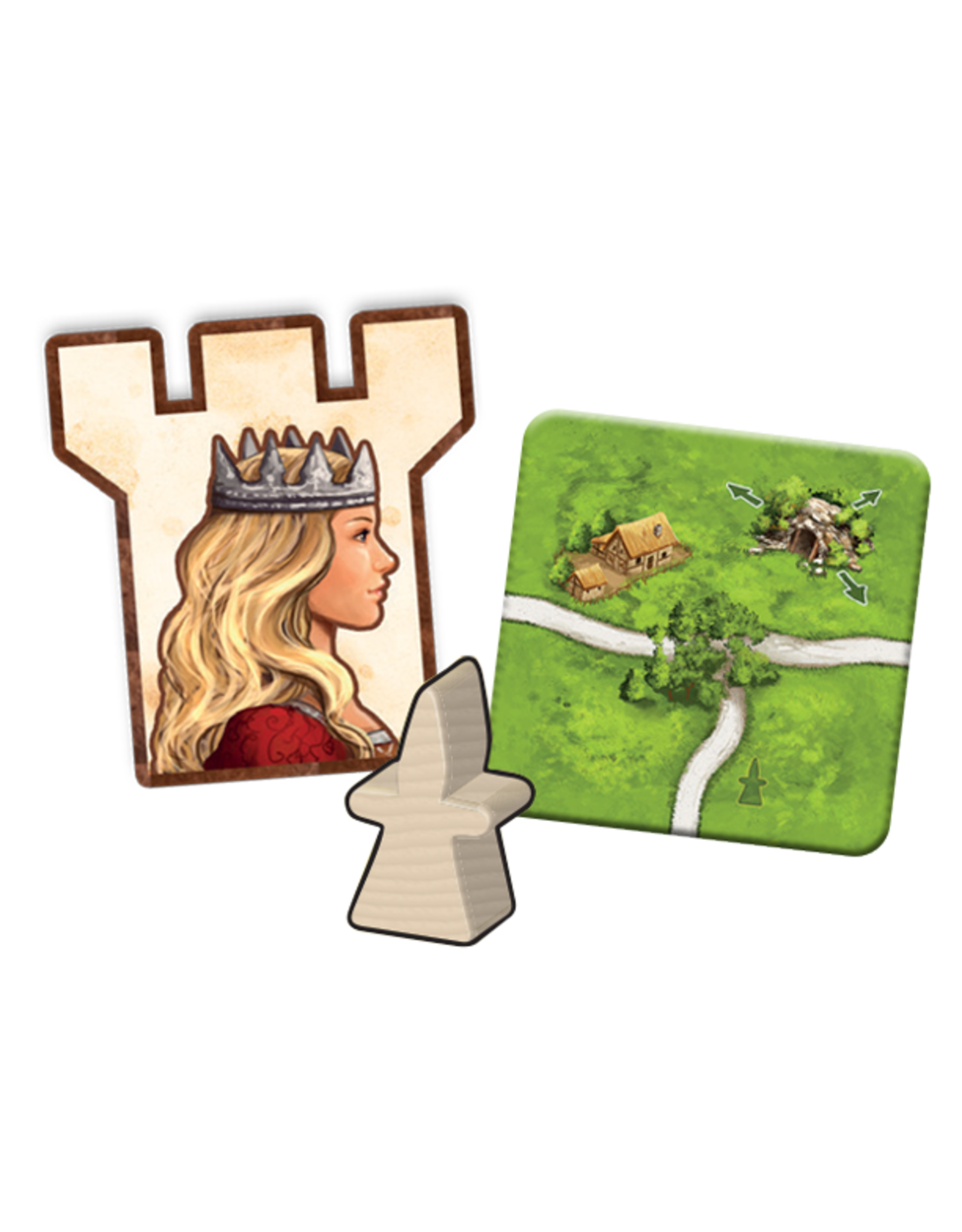 Carcassonne Expansion 3 The Princess and the Dragon