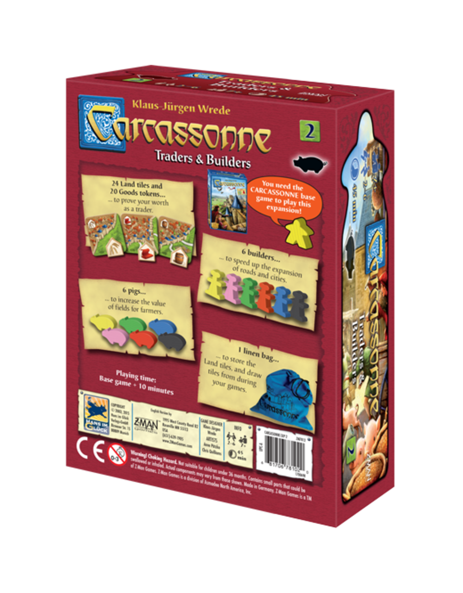 Carcassonne Expansion 2 Traders & Builders