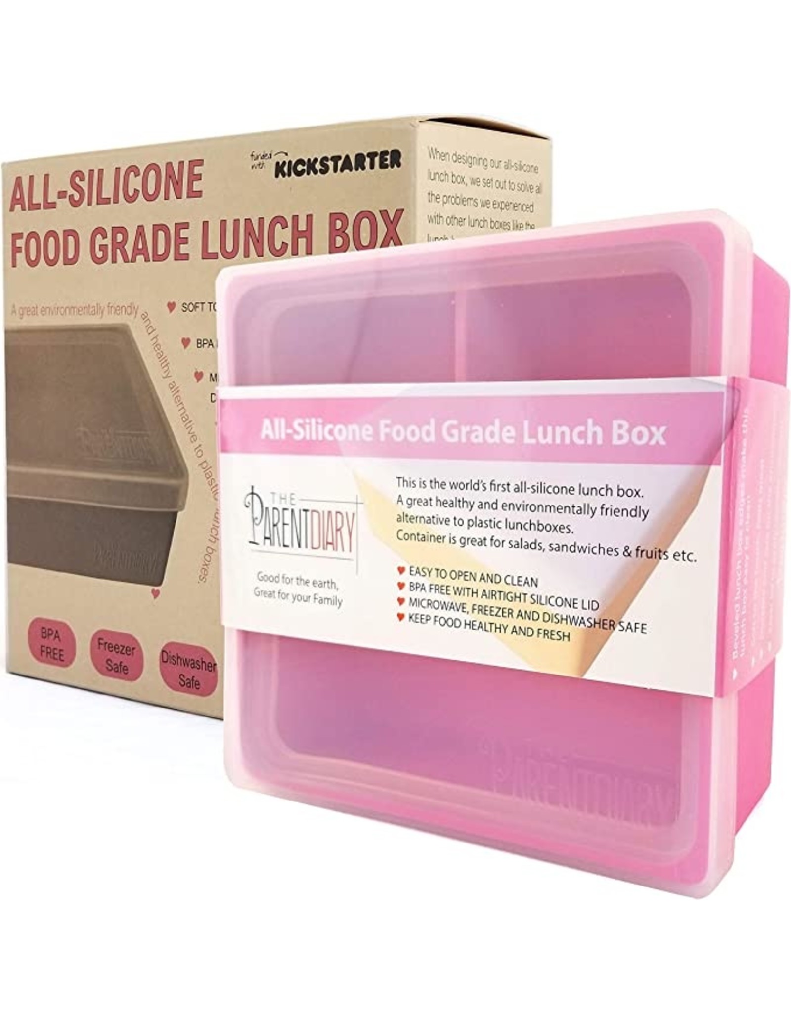 All-In-One Compartment Lunch Box, Microwave-Safe