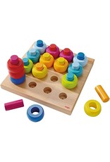 Rainbow Whirls Peg Game