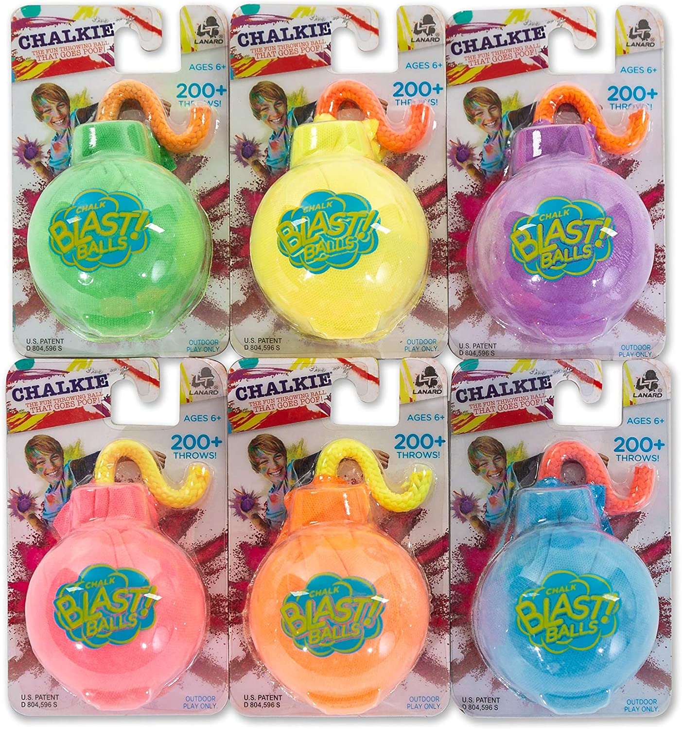 Chalk Blast Balls The Toy Quest