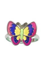 Fantasy Mood Rings Butterfly Yellow and Green