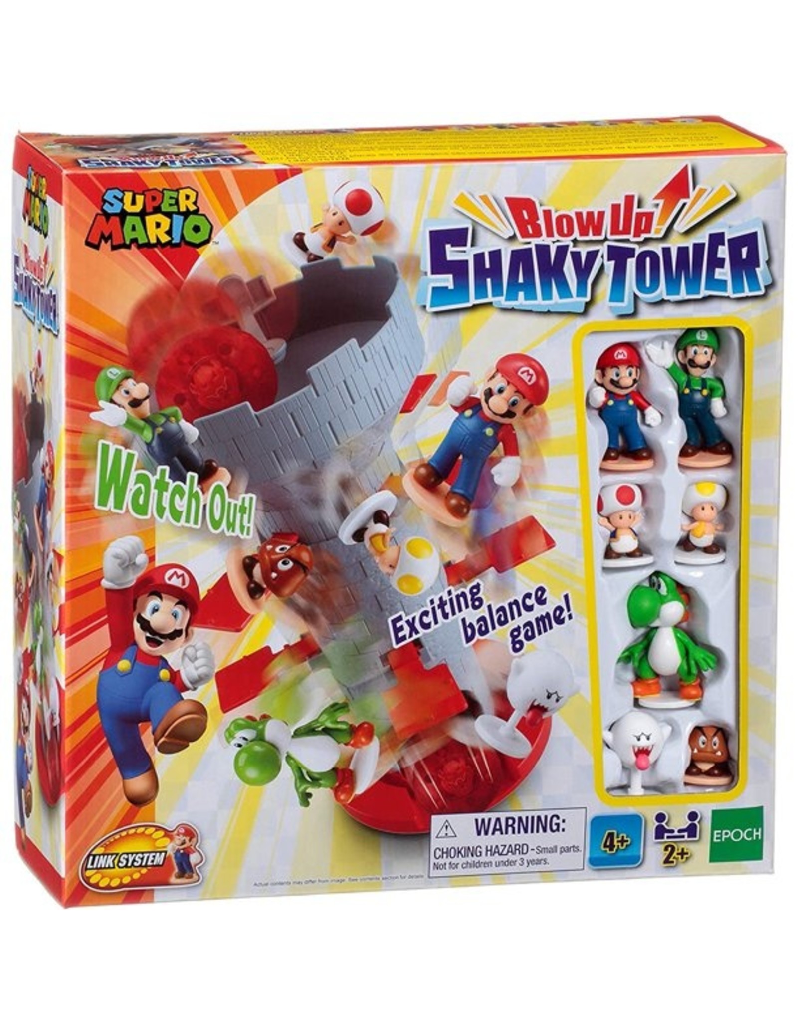 Mario Blow Up Shaky Tower
