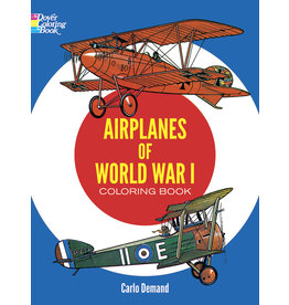 Airplanes of World War I Coloring Book - Carlo Demand