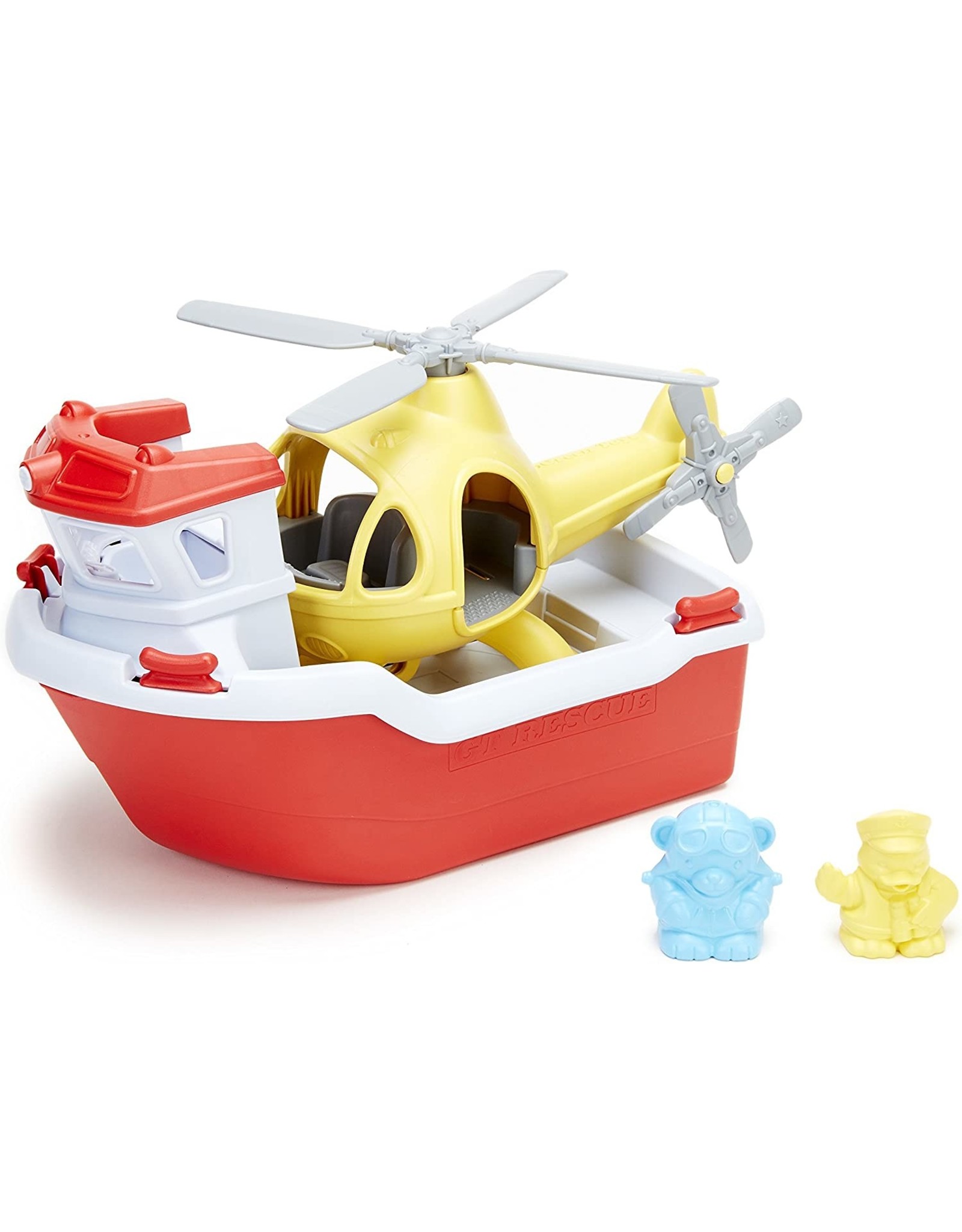 Rescue Boat & Helicopter