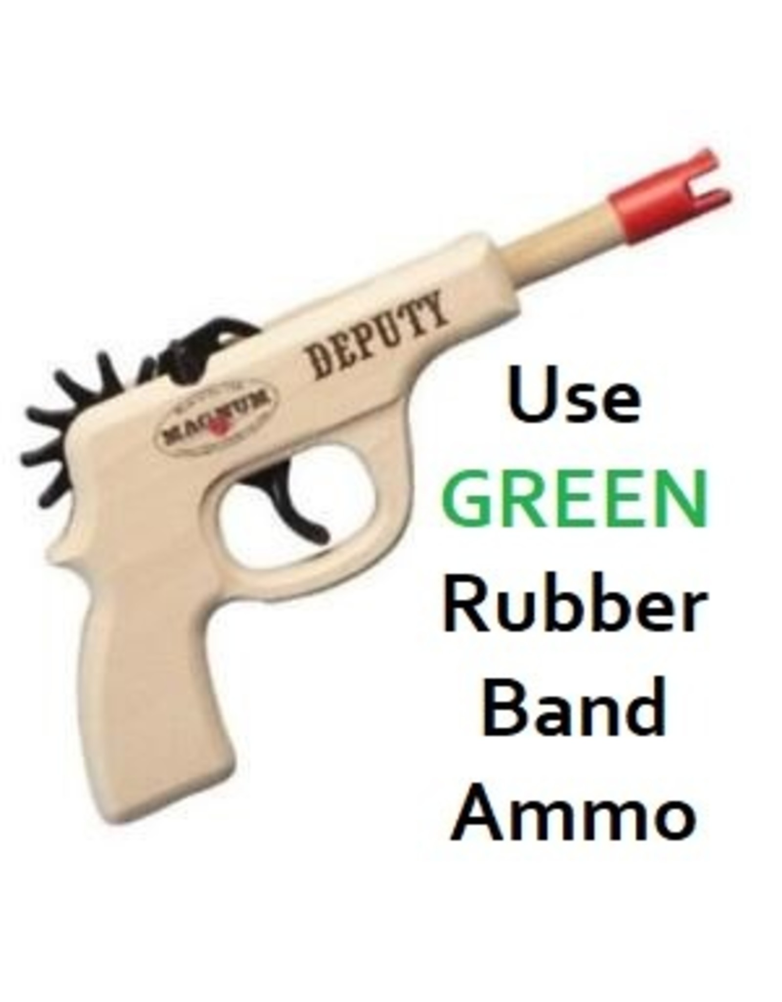 Deputy Pistol Rubber Band Gun