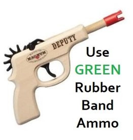 Deputy Pistol Rubber Band Gun