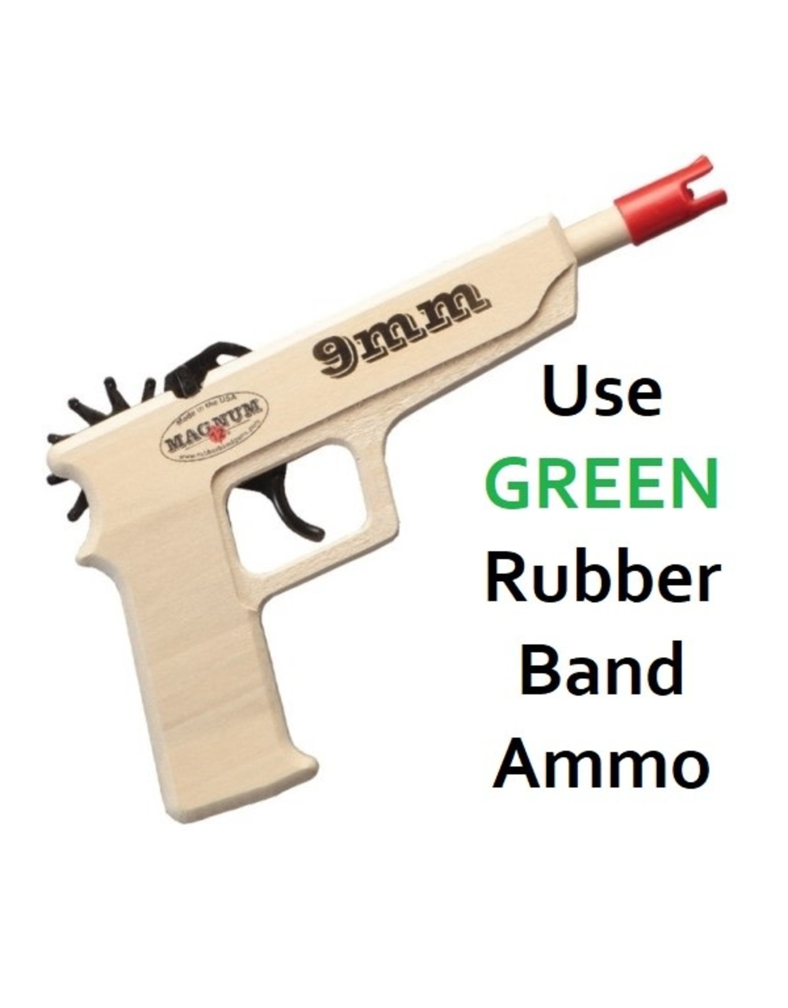 9MM Pistol Rubber Band Gun