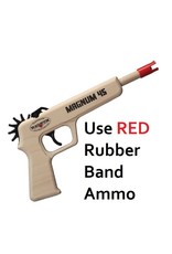 Magnum 45 Pistol Rubber Band Gun