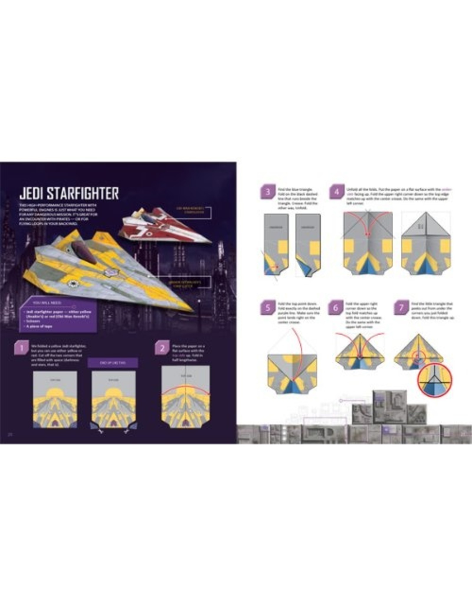 Star Wars Folded Flyers - Ben Harper and Pat Murphy