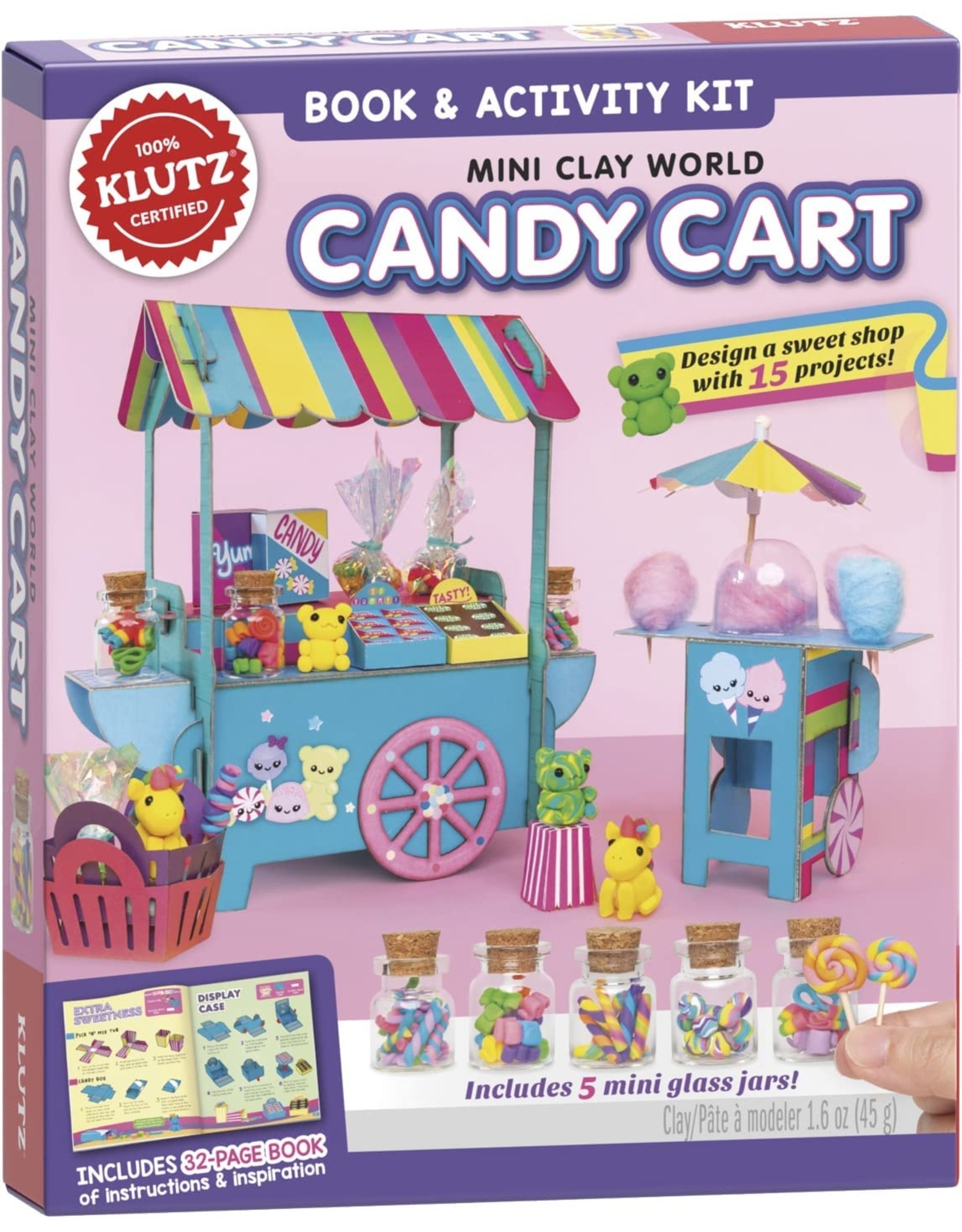 Mini Clay World Candy Cart