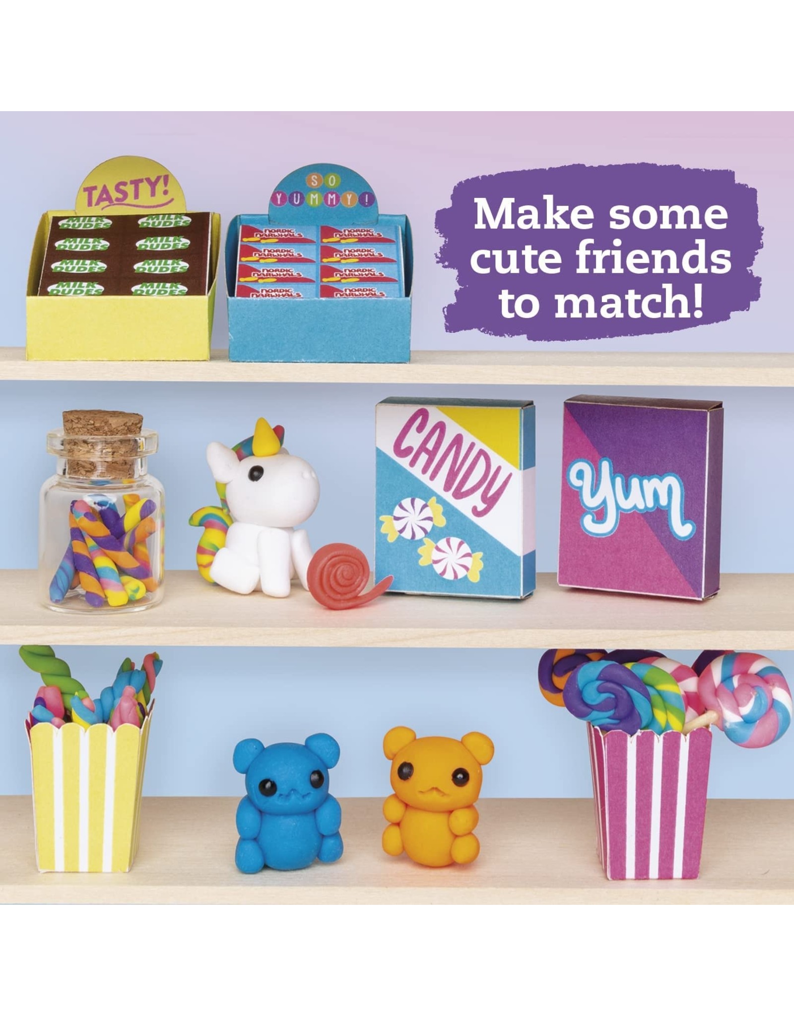 Mini Clay World Candy Cart