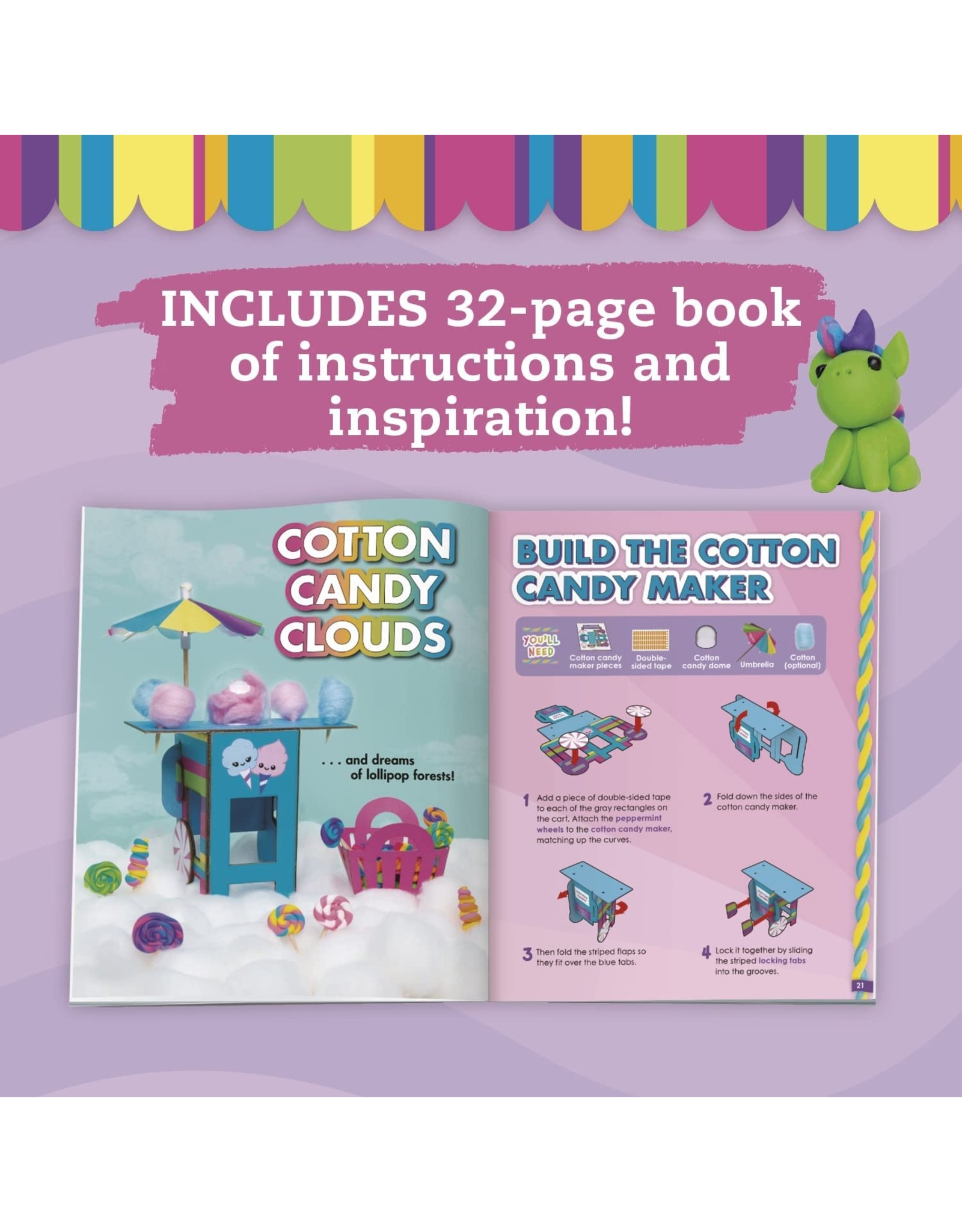 Mini Clay World Candy Cart