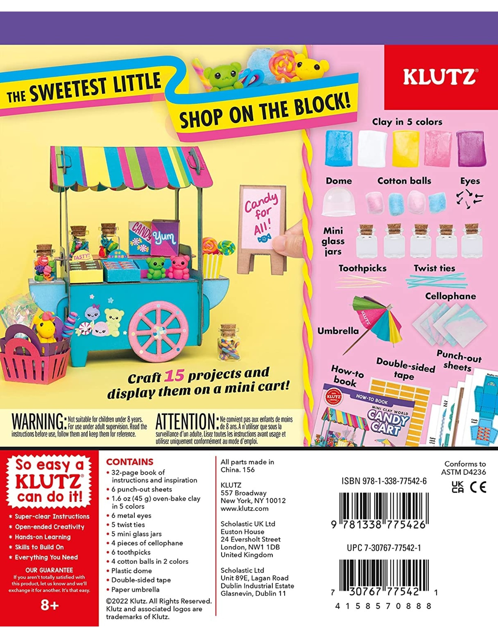 Mini Clay World Candy Cart