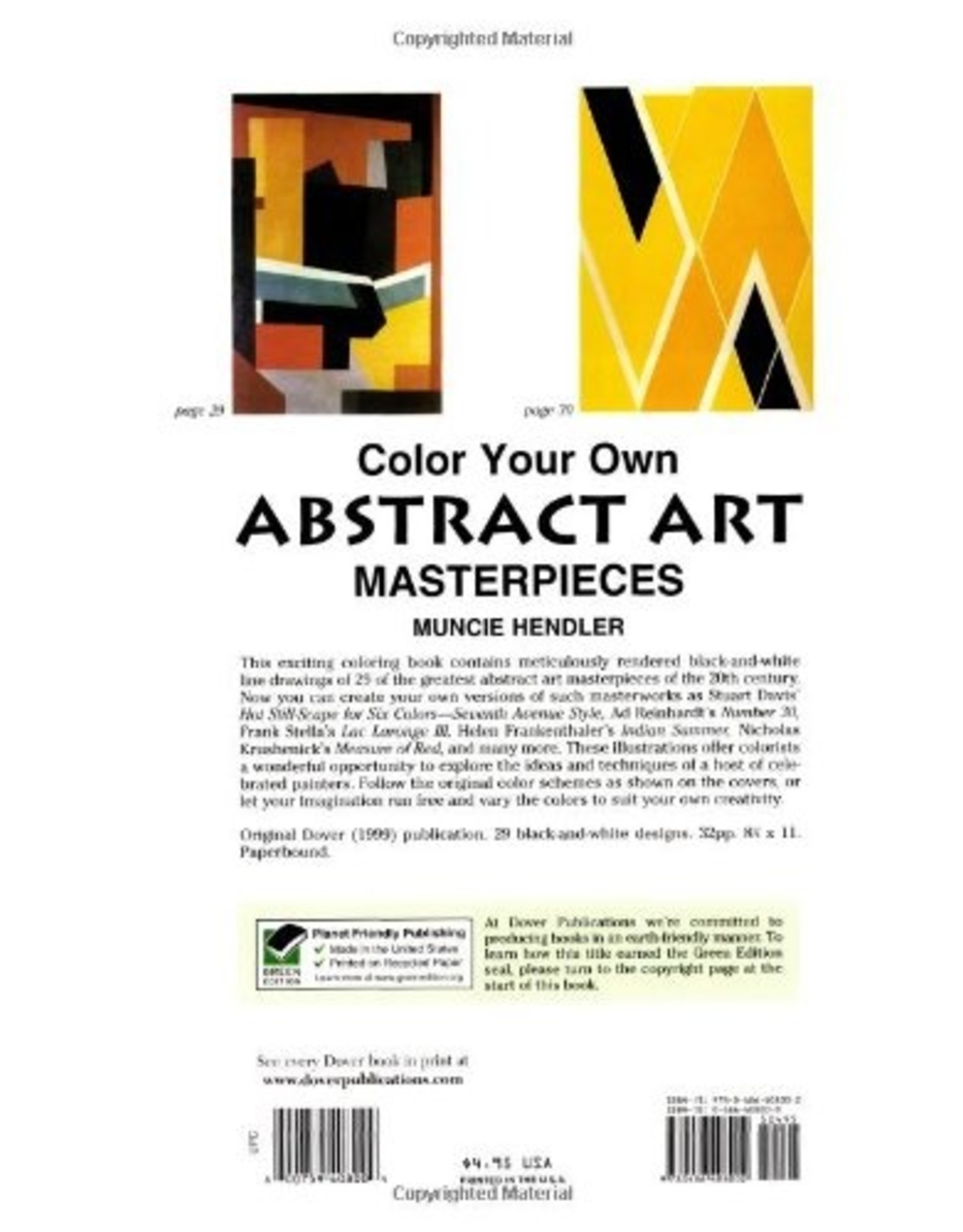 Color Your Own Abstract Art Masterpieces - Muncie Hendler