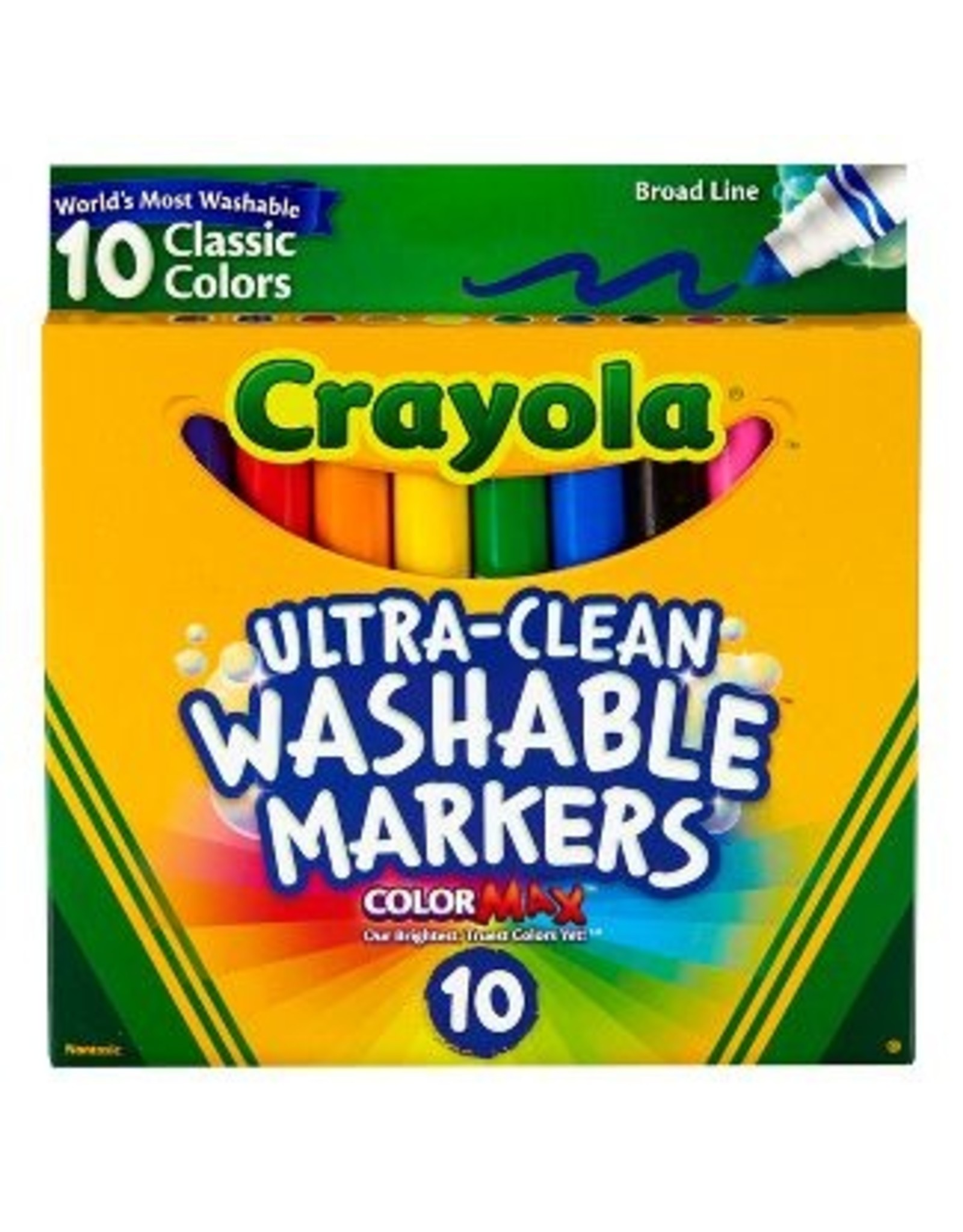 Crayola 10 ct. Washable Thick Line Markers