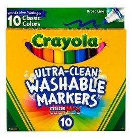 Crayola 10 ct. Washable Thick Line Markers