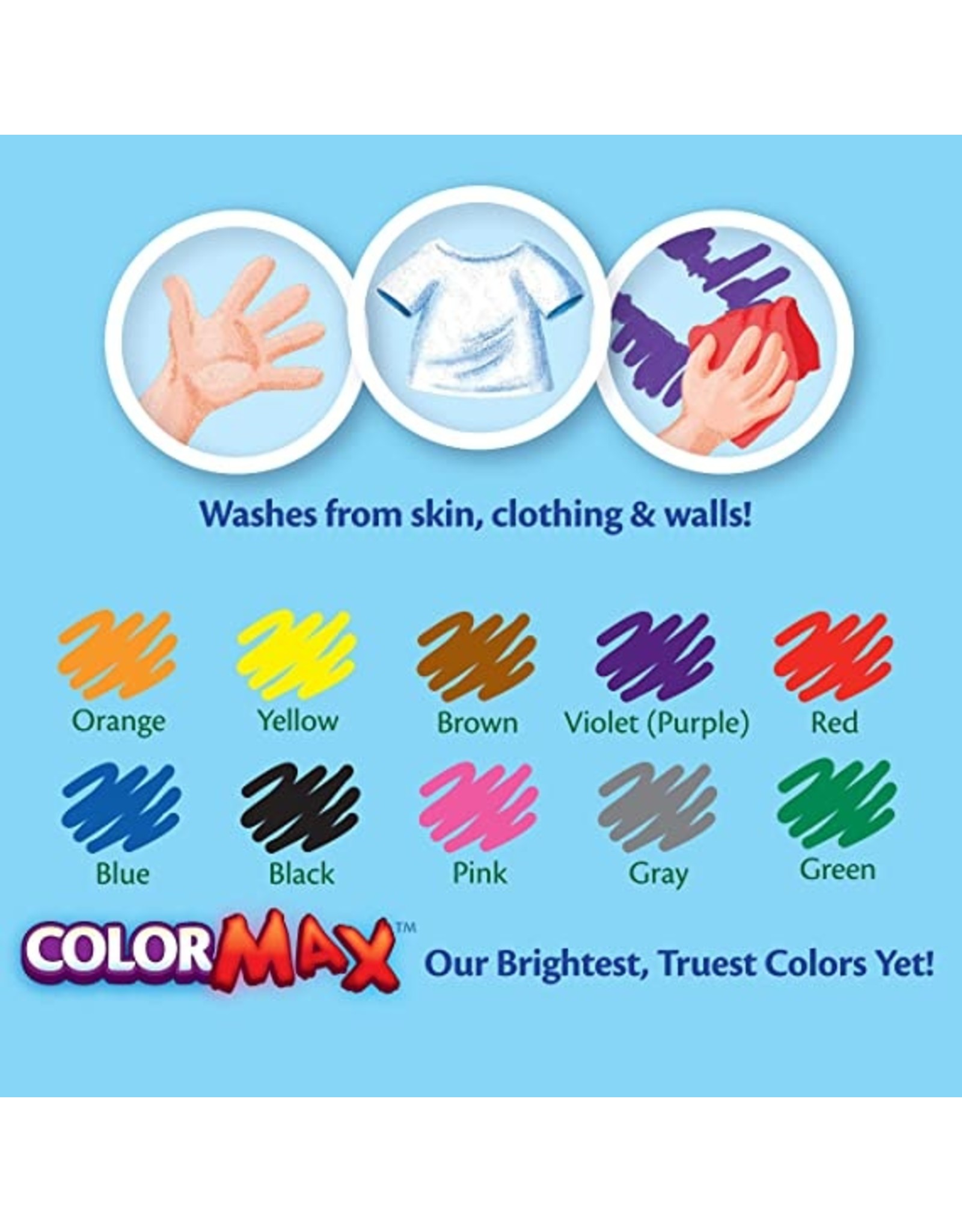 Crayola 10 ct. Washable Thick Line Markers