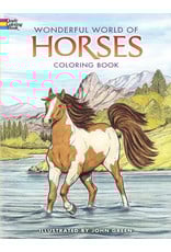 Wonderful World of Horses Coloring Book - John Green