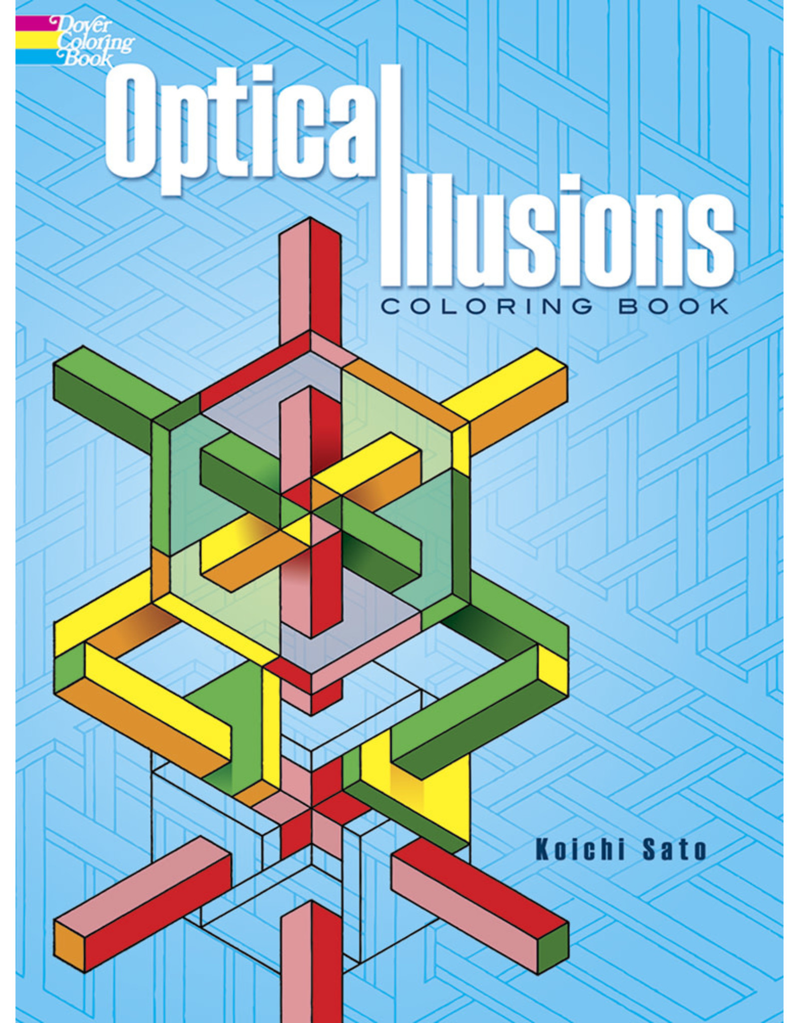 Optical Illusions Coloring Book - Koichi Sato