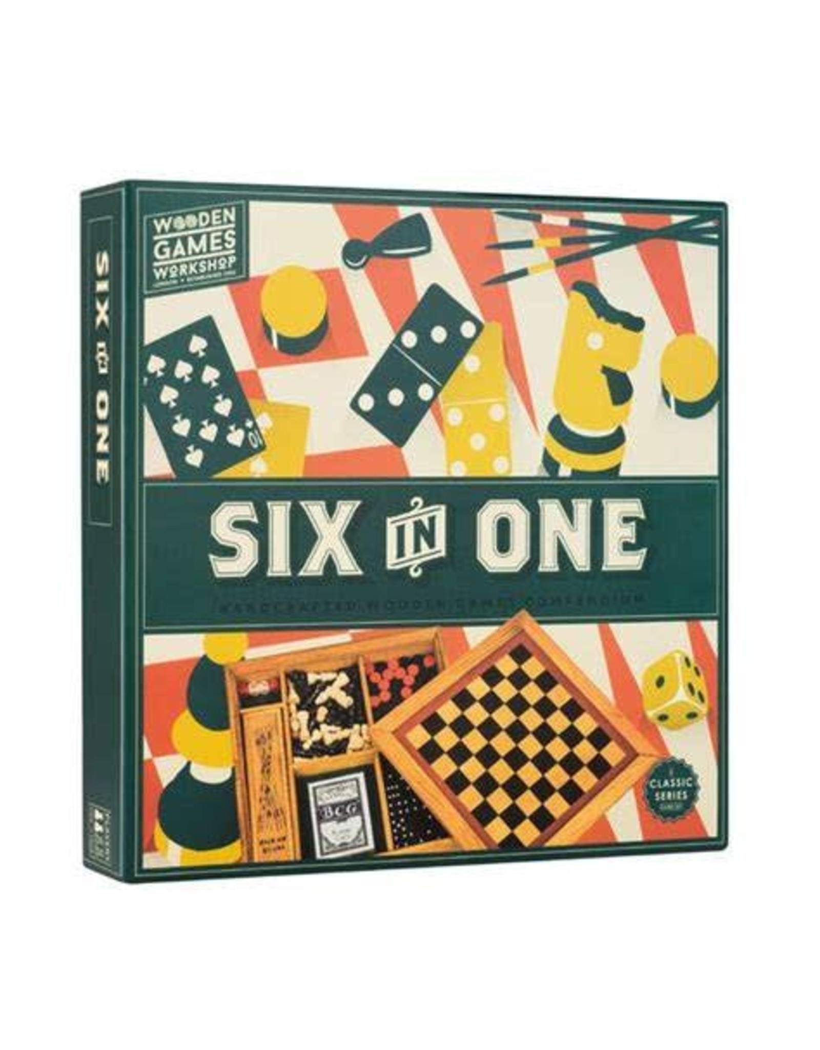 Six in One Wooden Games