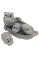 Tubby Scrubby Hippo Family Bath Toy