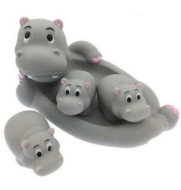 Tubby Scrubby Hippo Family Bath Toy