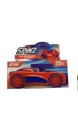 Spinz Pull Back Race Car Red with Blue