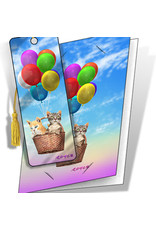 Kitty up Card and 3D Bookmark