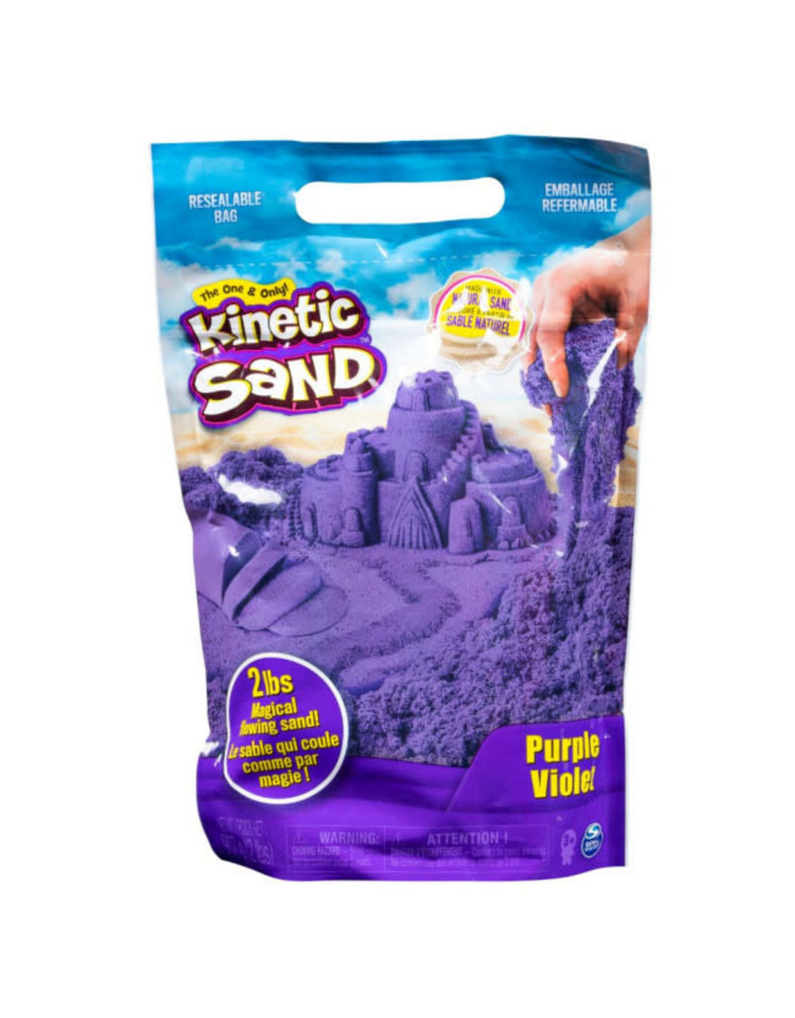 2lb Kinetic Sand Purple