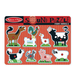 Farm Animals Sound Puzzle