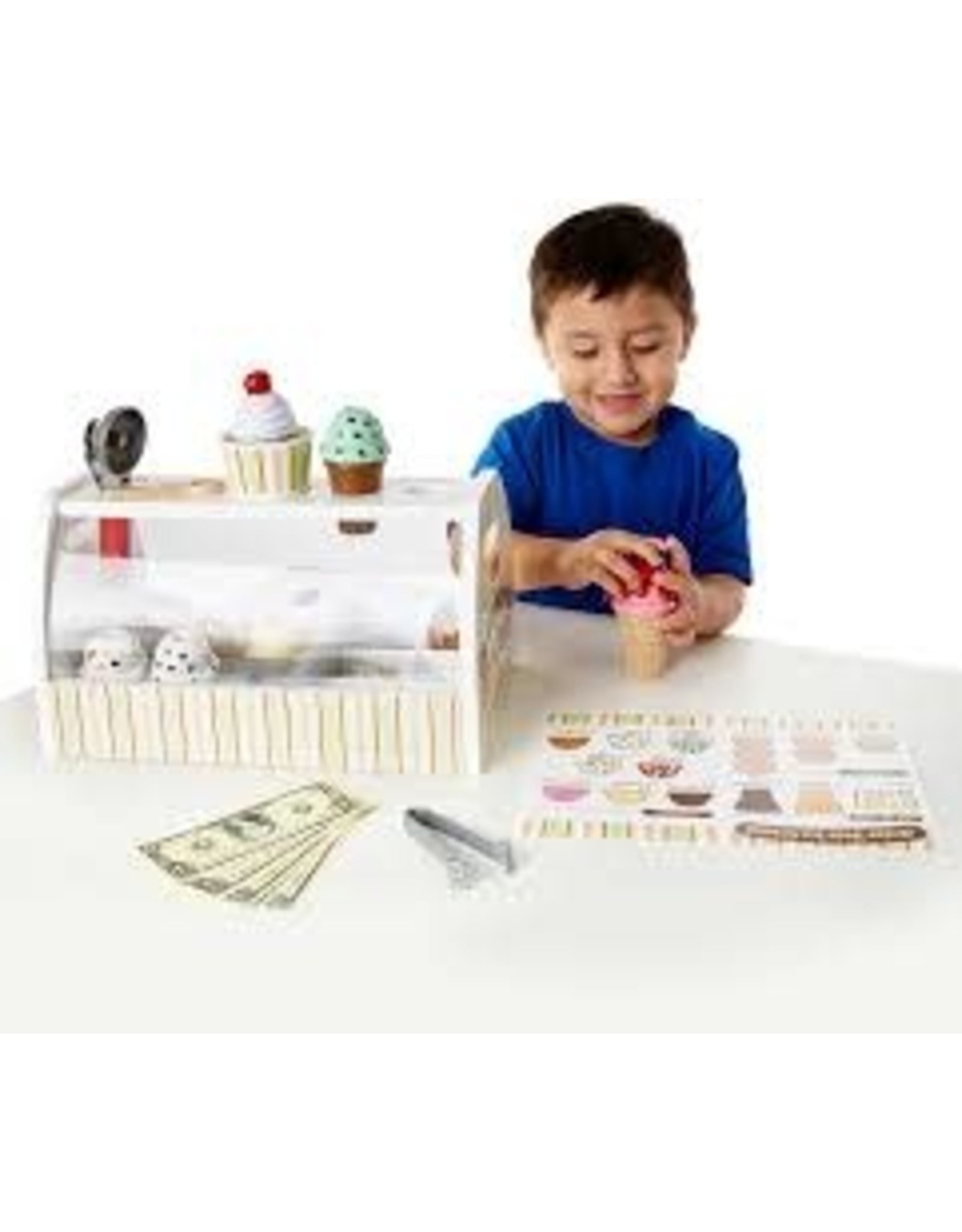 Scoop & Serve Ice Cream Counter