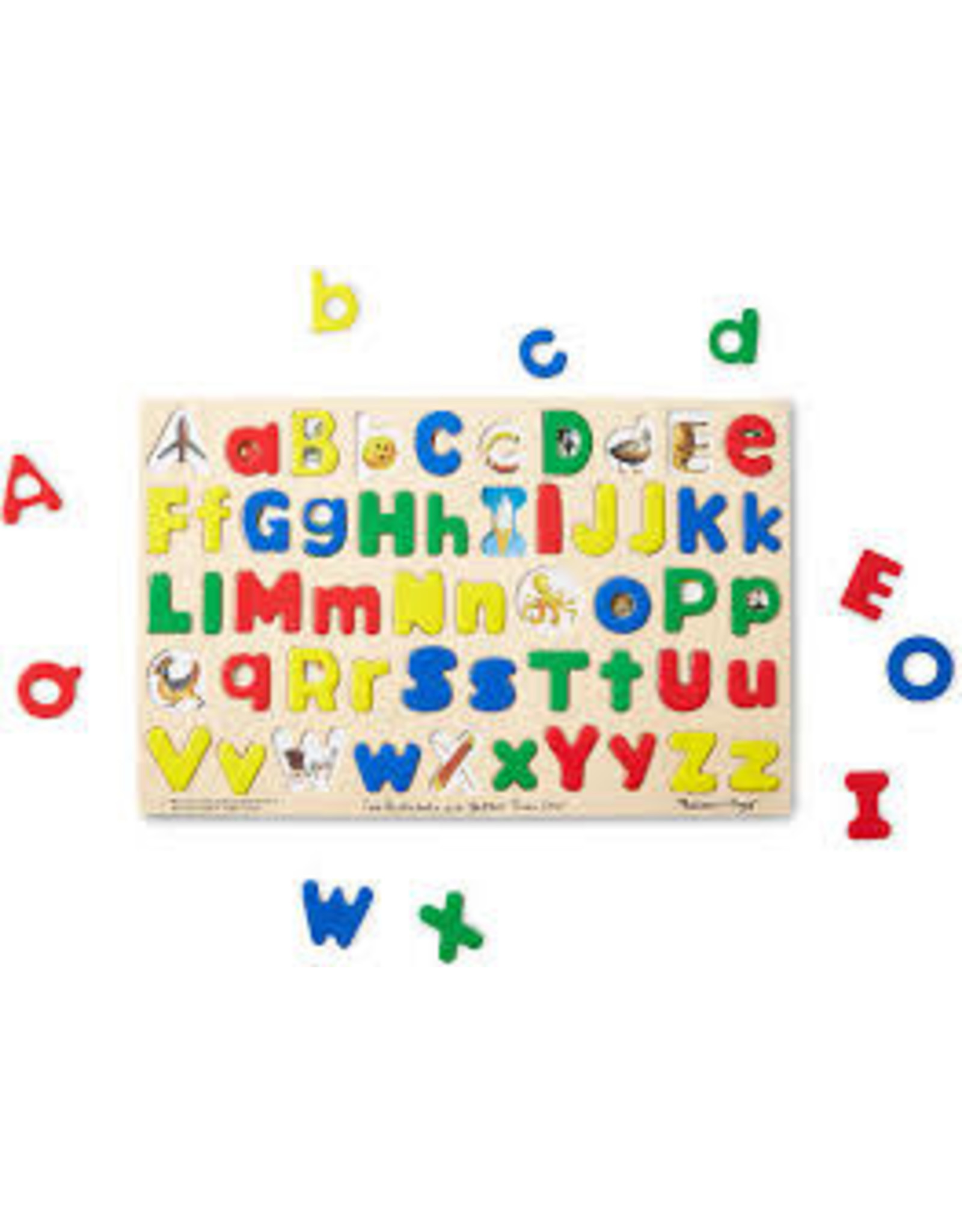 Upper and Lowercase Alphabet Puzzle