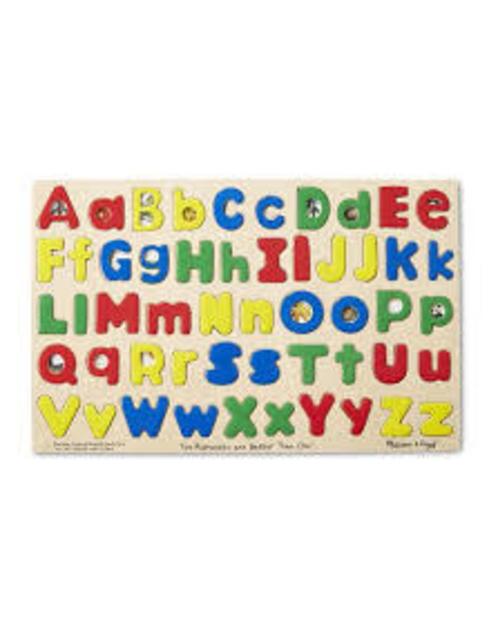 Upper and Lowercase Alphabet Puzzle