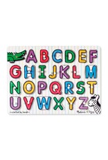 Lift and See Peg Puzzle Alphabet