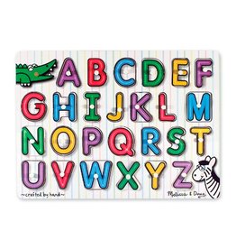 Lift and See Peg Puzzle Alphabet