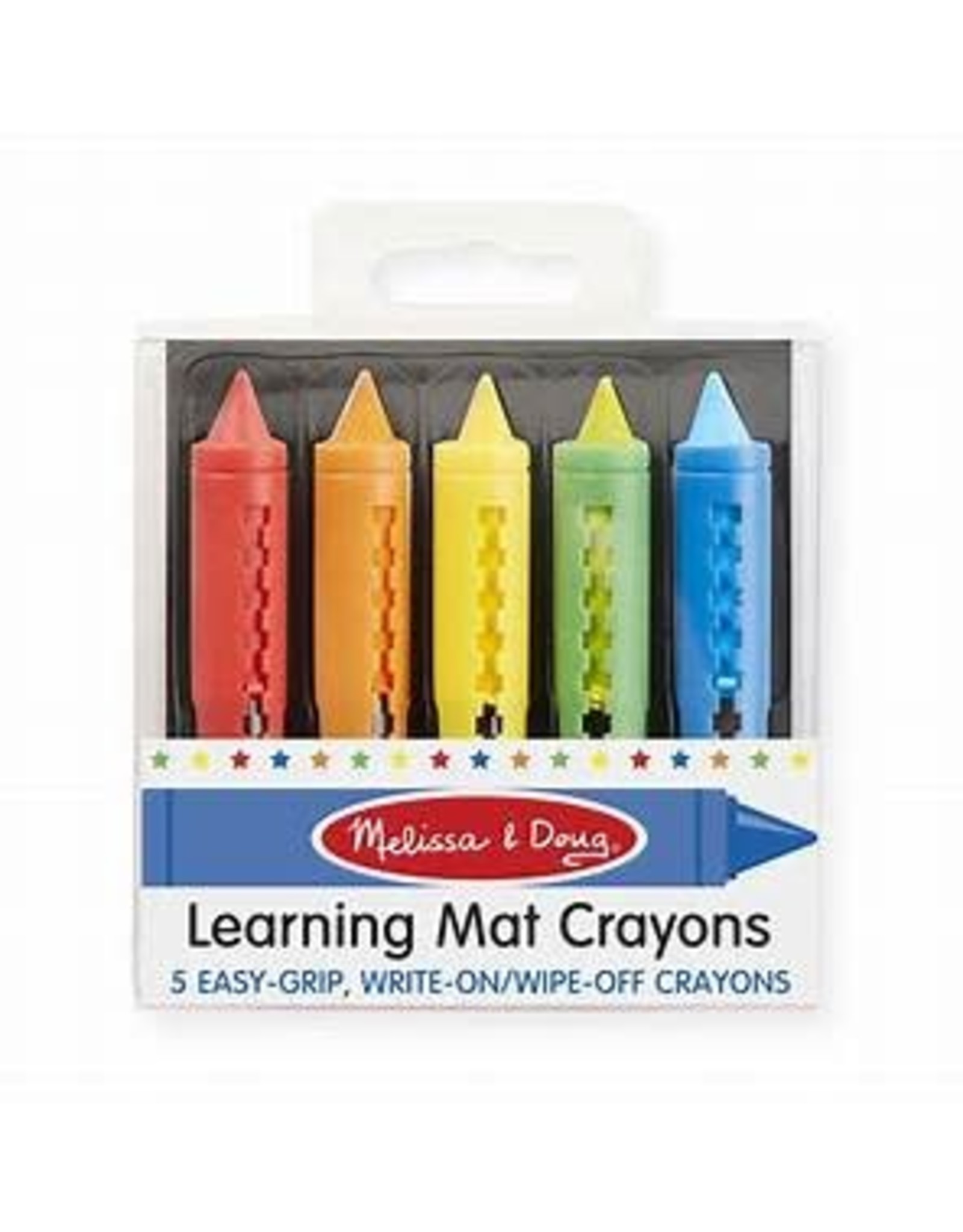 Learning Mat Crayons 5 Colors