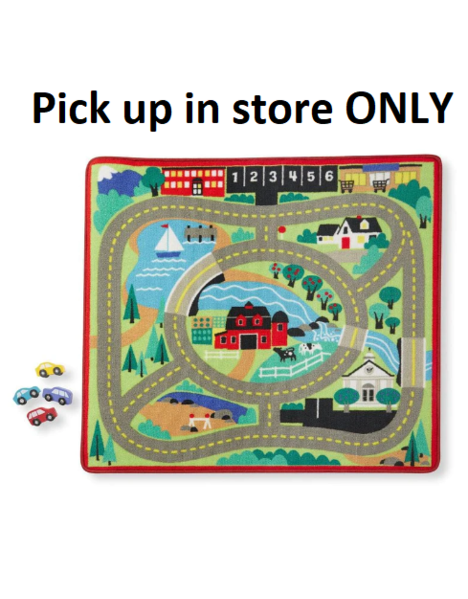 Round The Town Road Rug