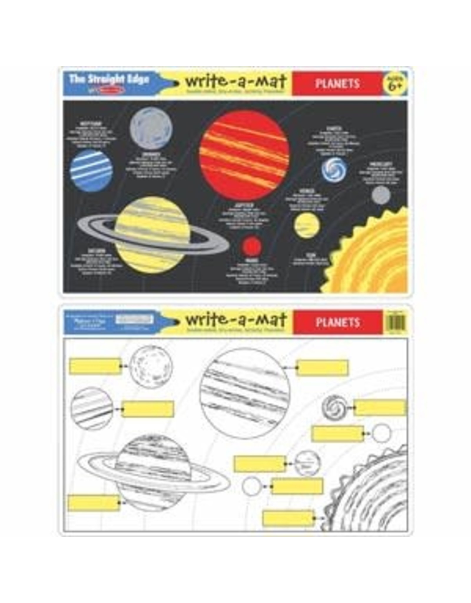 Solar System Learning Mat
