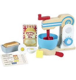 Wooden Make-a-Cake Mixer Set