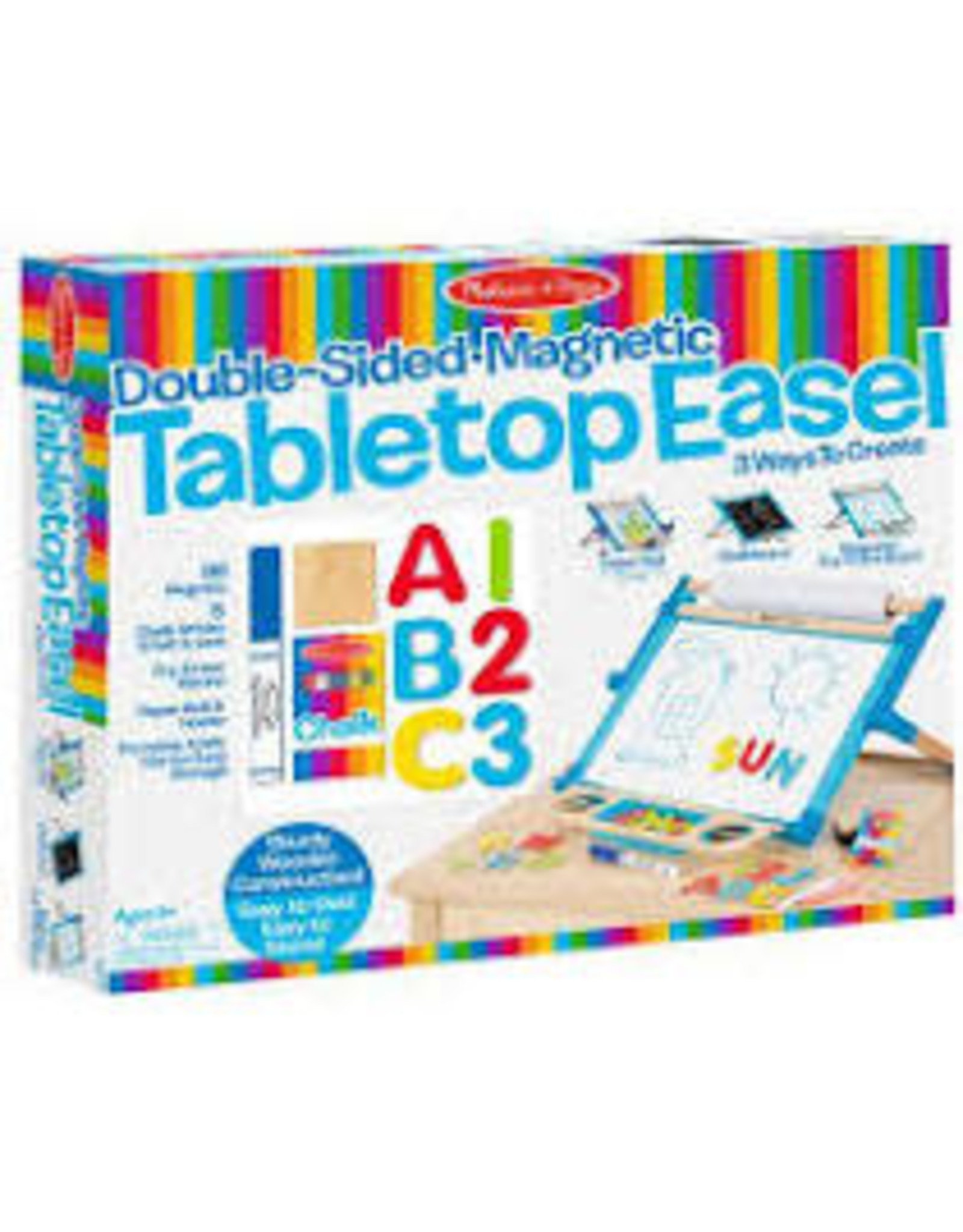 Double-Sided Magnetic Tabletop Easel