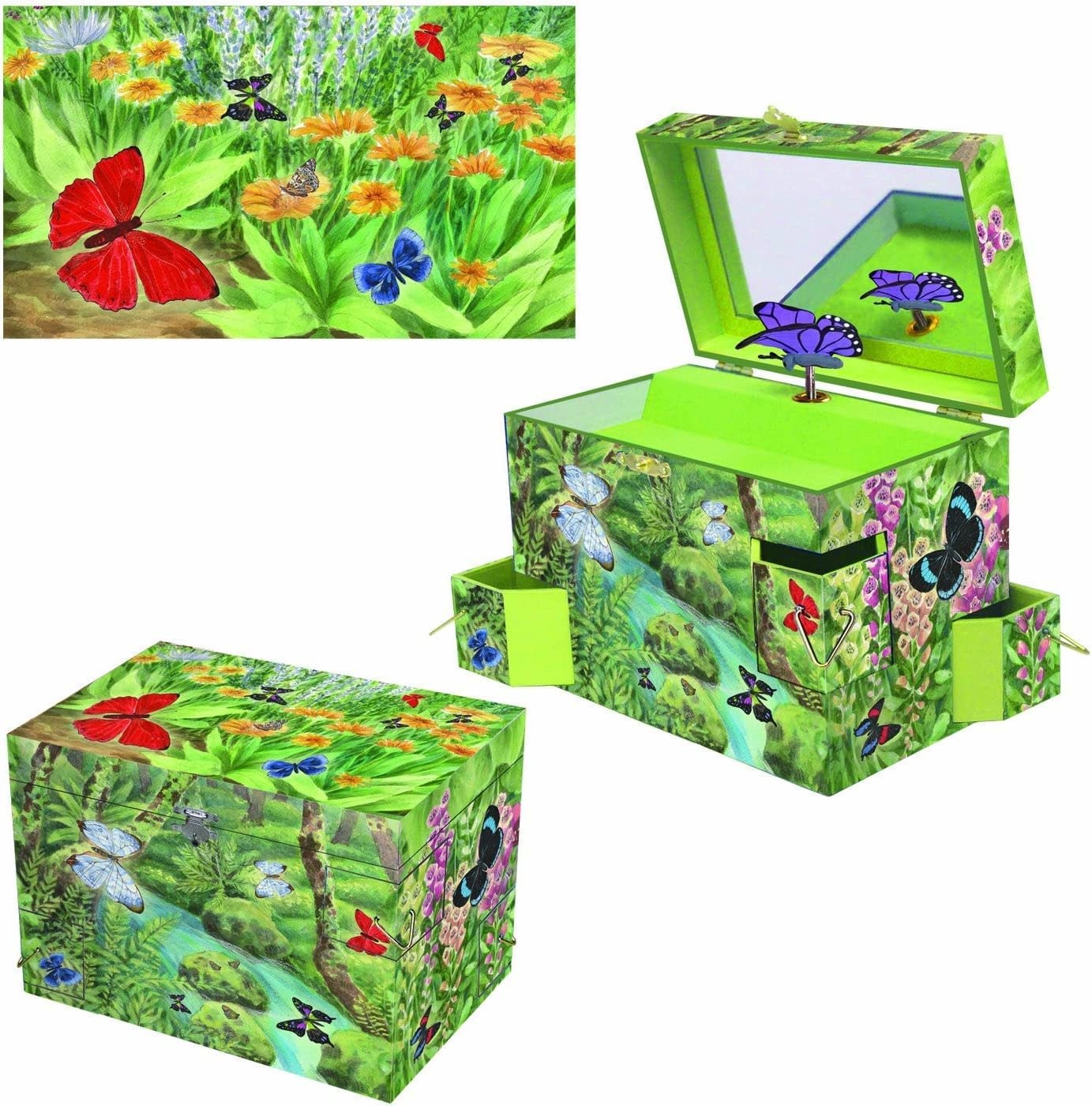 Mariposa Musical Jewelry Box The Toy Quest