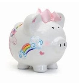 Unicorns  and Rainbows Piggy Bank